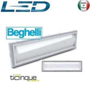 Plafoniera Emergenza SE 18W LED IP42